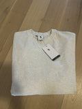 Nike Solo Swoosh Short-Sleeve Heavyweight Top 'White' Heather Greyish Tone