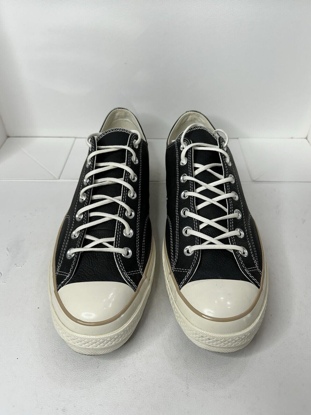 Converse Chuck 70 Low *SUPER RARE* Black/ Egret/Beige Sz 13 Pristine Condition