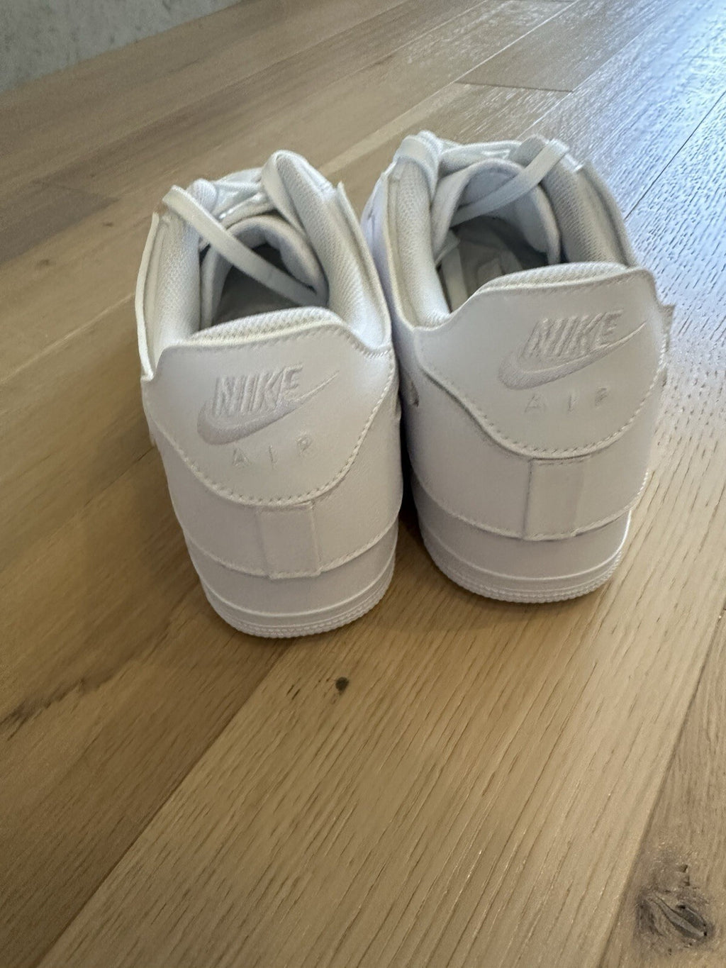 Nike AF1/1 ‘ White-Black’ (Air Force 1) mens size 13 White/White-White-White
