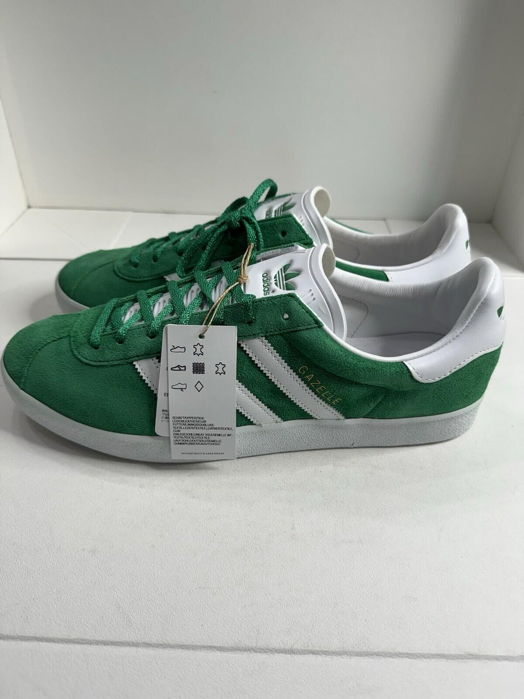 Adidas Original ‘Bright Green, Cloud White, Core White’ Men’s Size 13