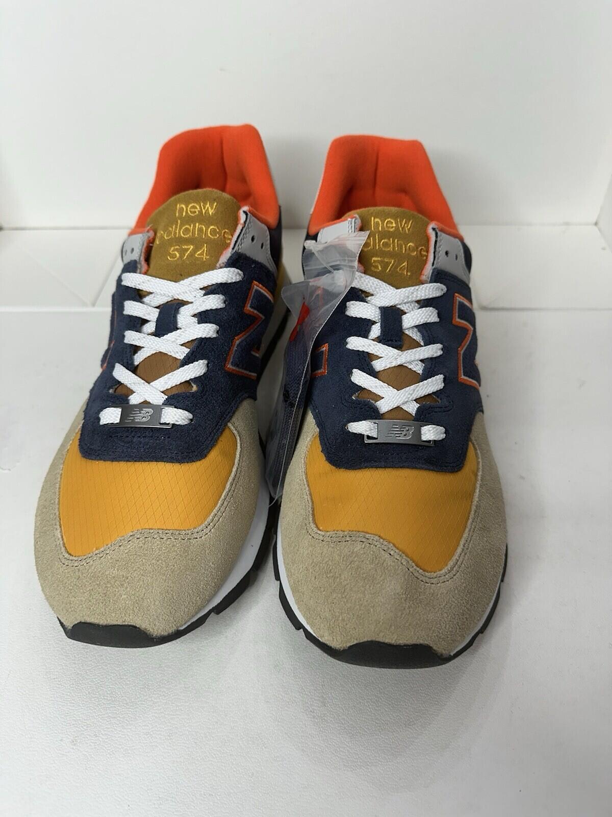 New Balance 574 Rugged Brown Navy Men’s Size 13 BNIB