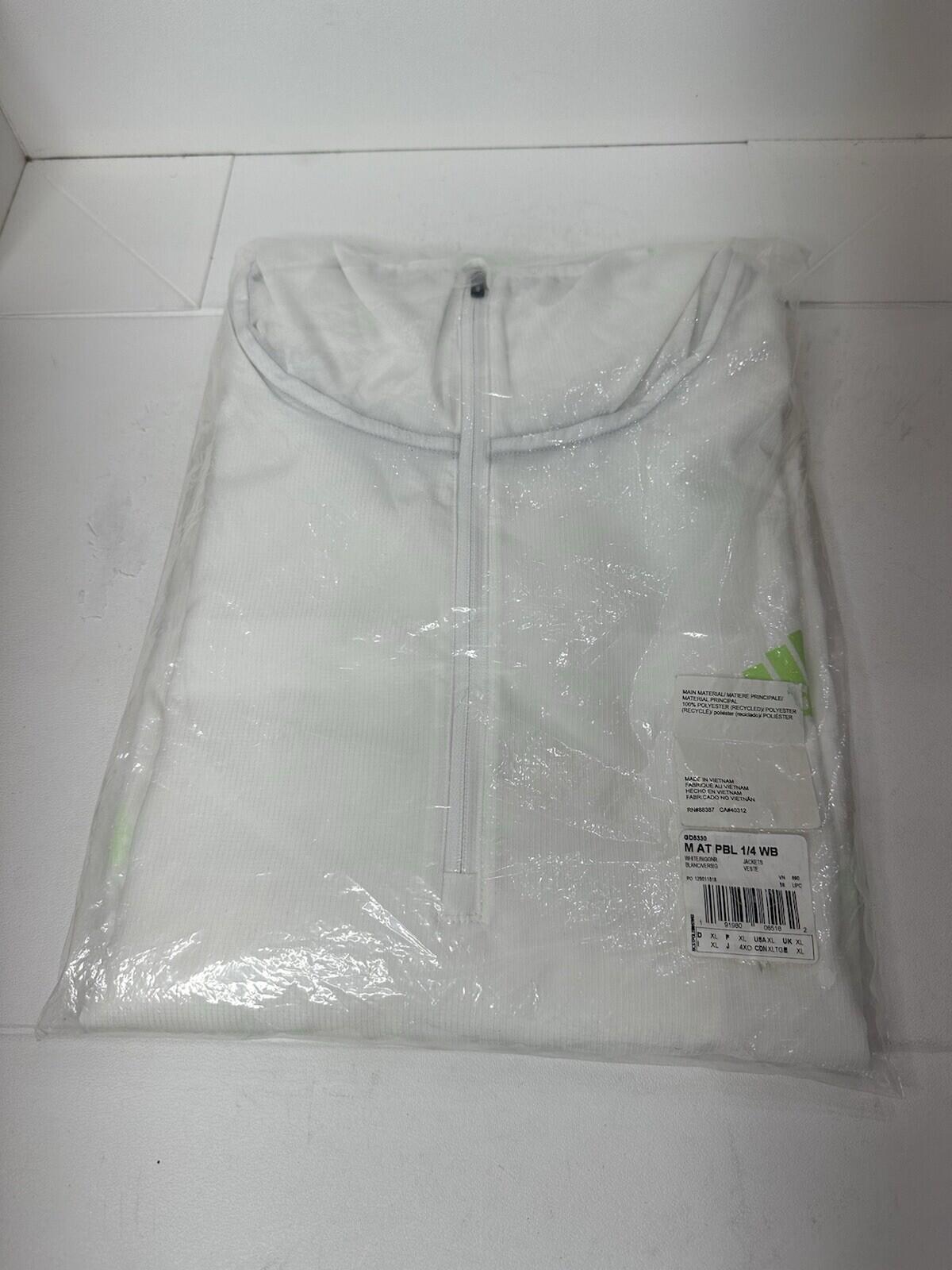 Adidas Mens Light Windbreaker 008330 M AT PBL 1/4 WB