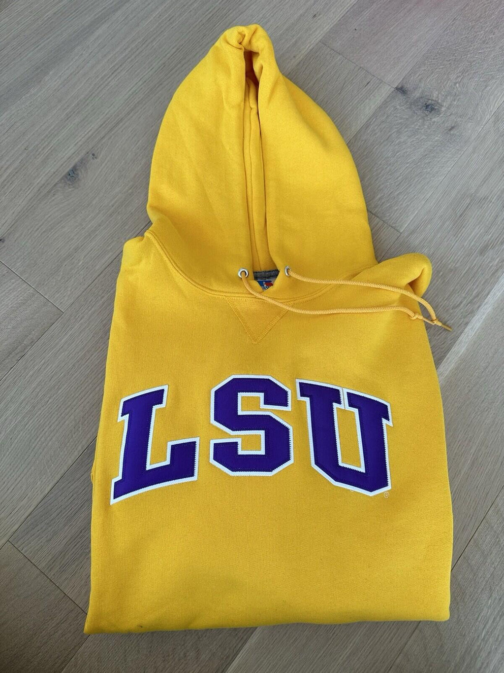 Champion ‘LSU’ Hoodie L Yellow