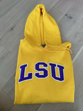 Champion ‘LSU’ Hoodie L Yellow