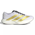 Adidas Adizero EVO SL WOVEN M Size 13 White / Matte Gold / Core Black