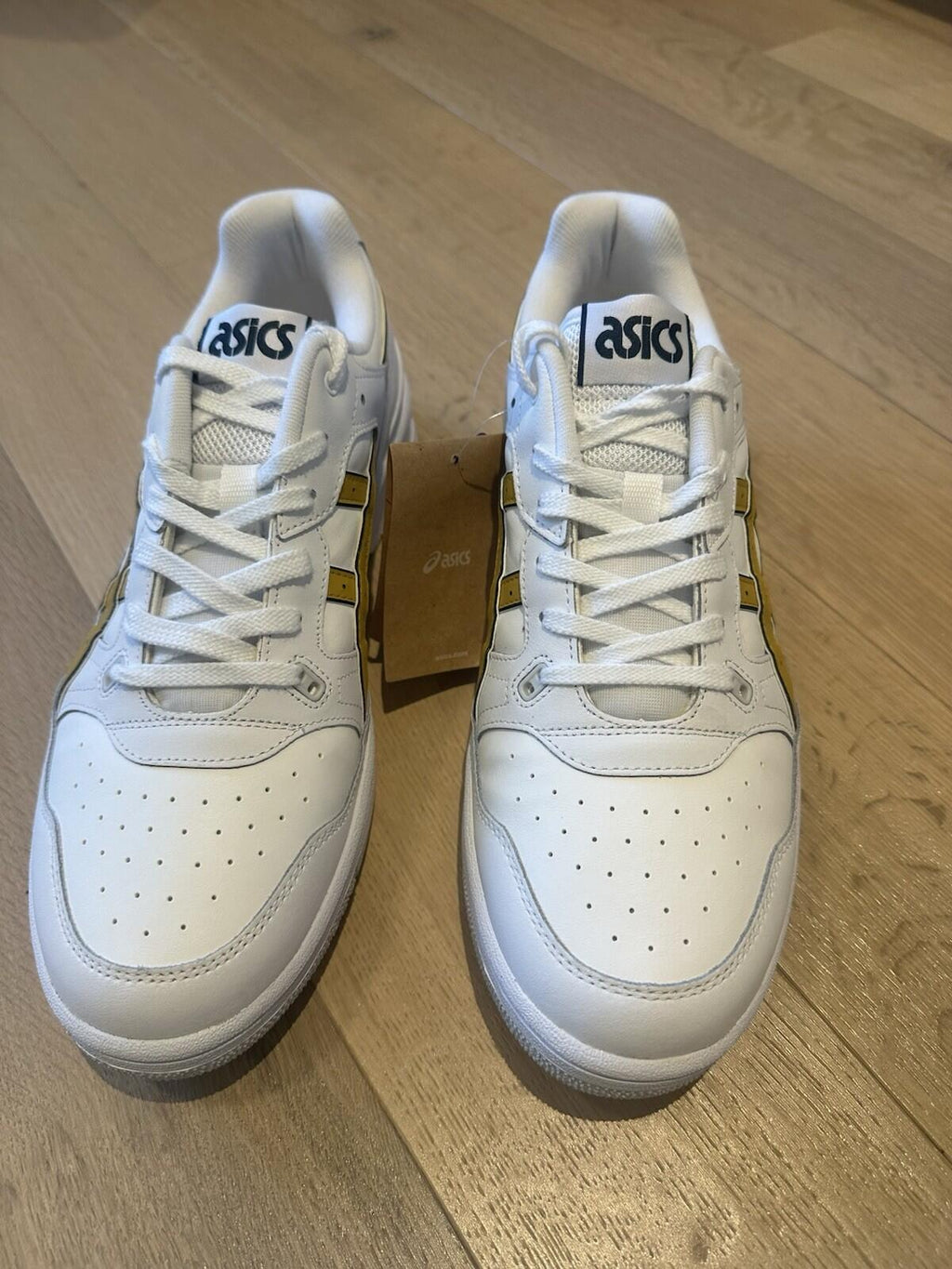 ASICS EX89 Men’s Size 13 White/ Mustard Seed  BNIB