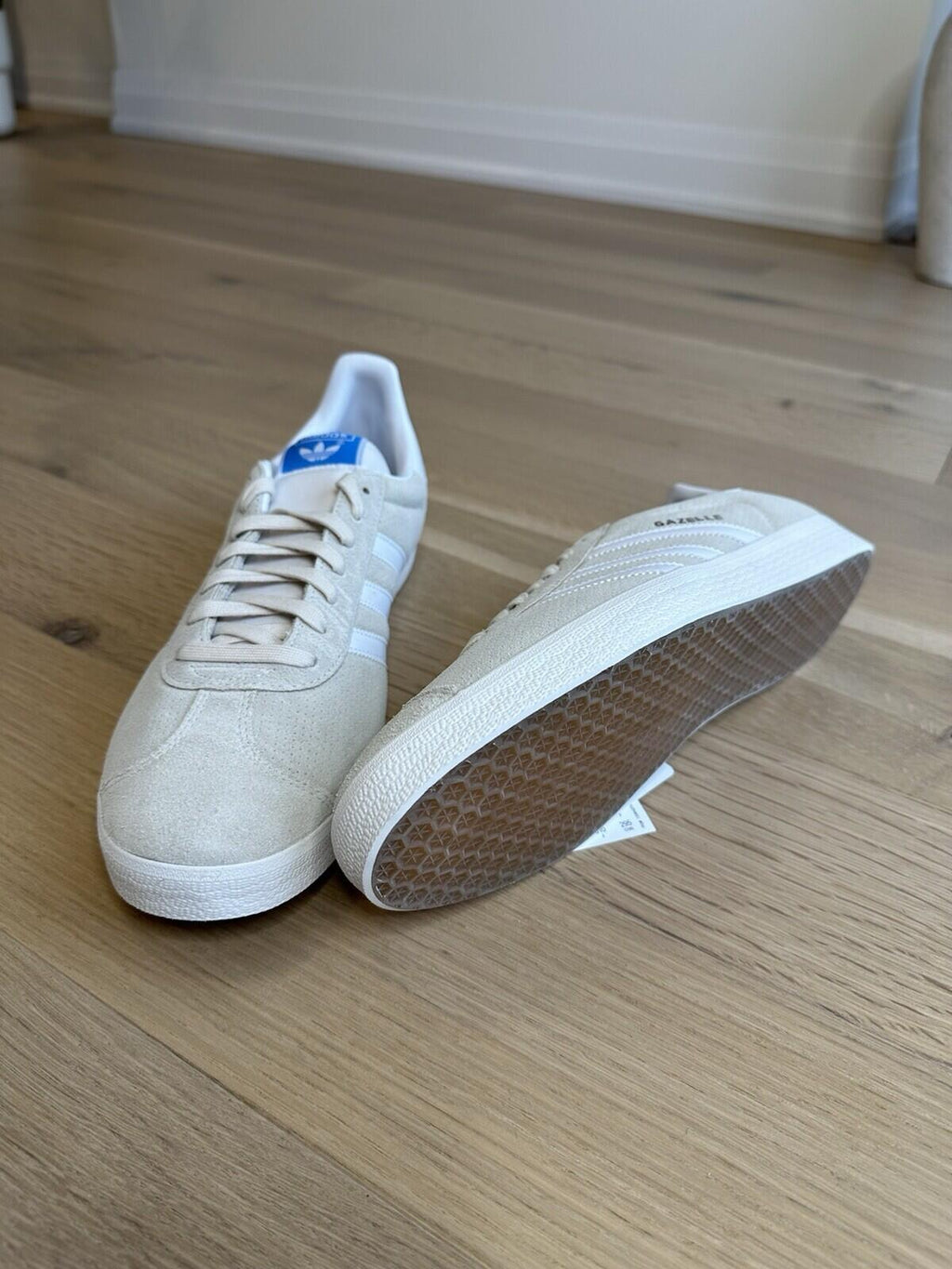 Adidas Gazelle Originals Wonwhi/Ftwwht/cwhite Men’s Size 13