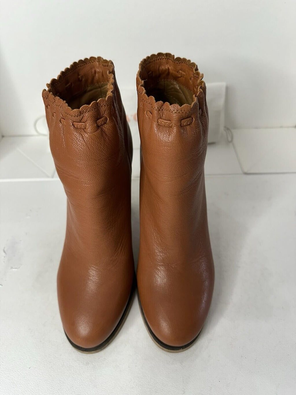 Women’s Chloe leather bootie size 7.5 style SB27202