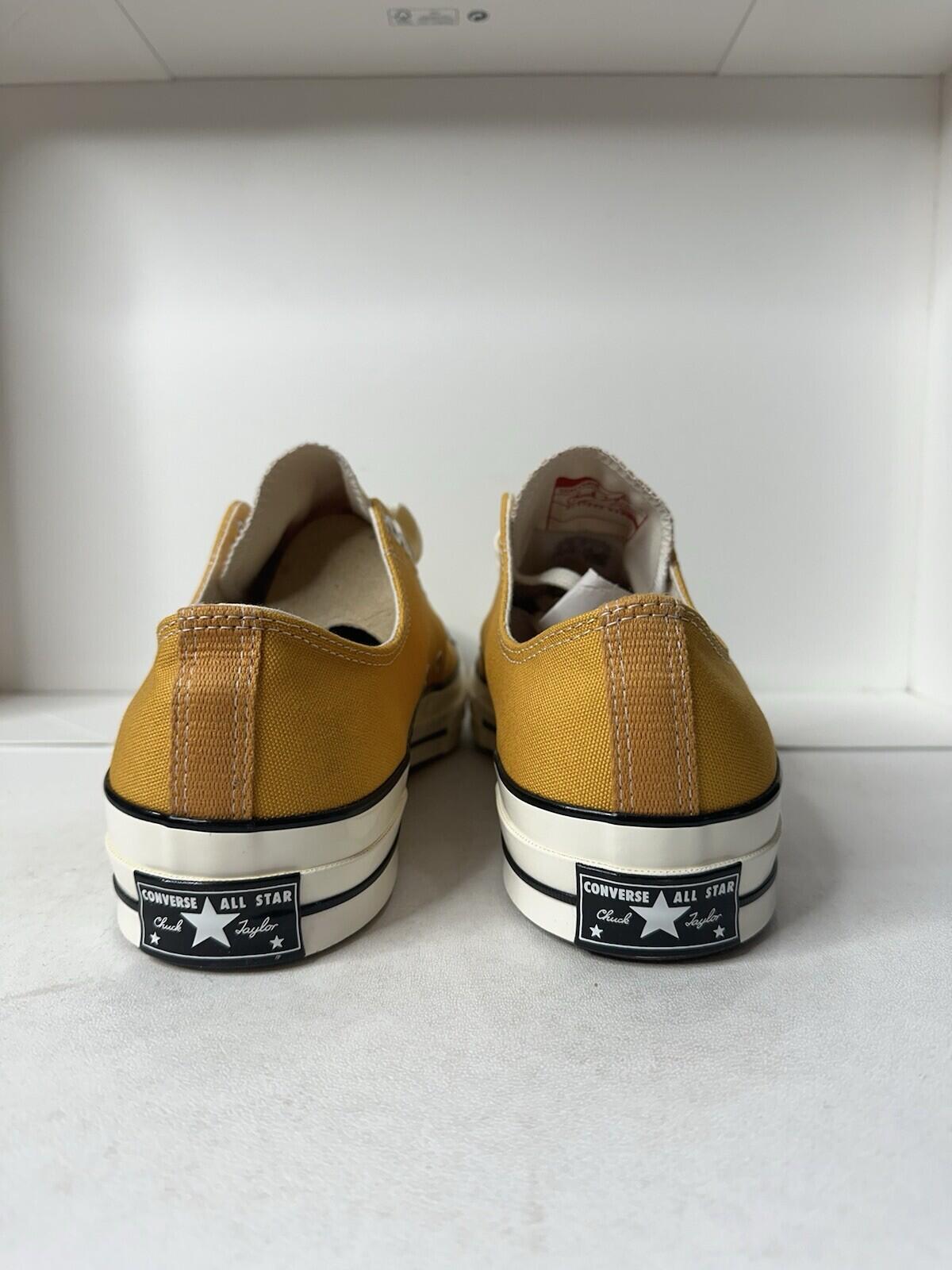 Converse CHUCK 70 Low 0X SUNFLOWER/BLACK/EGRET Men’s Size 12 BNIB