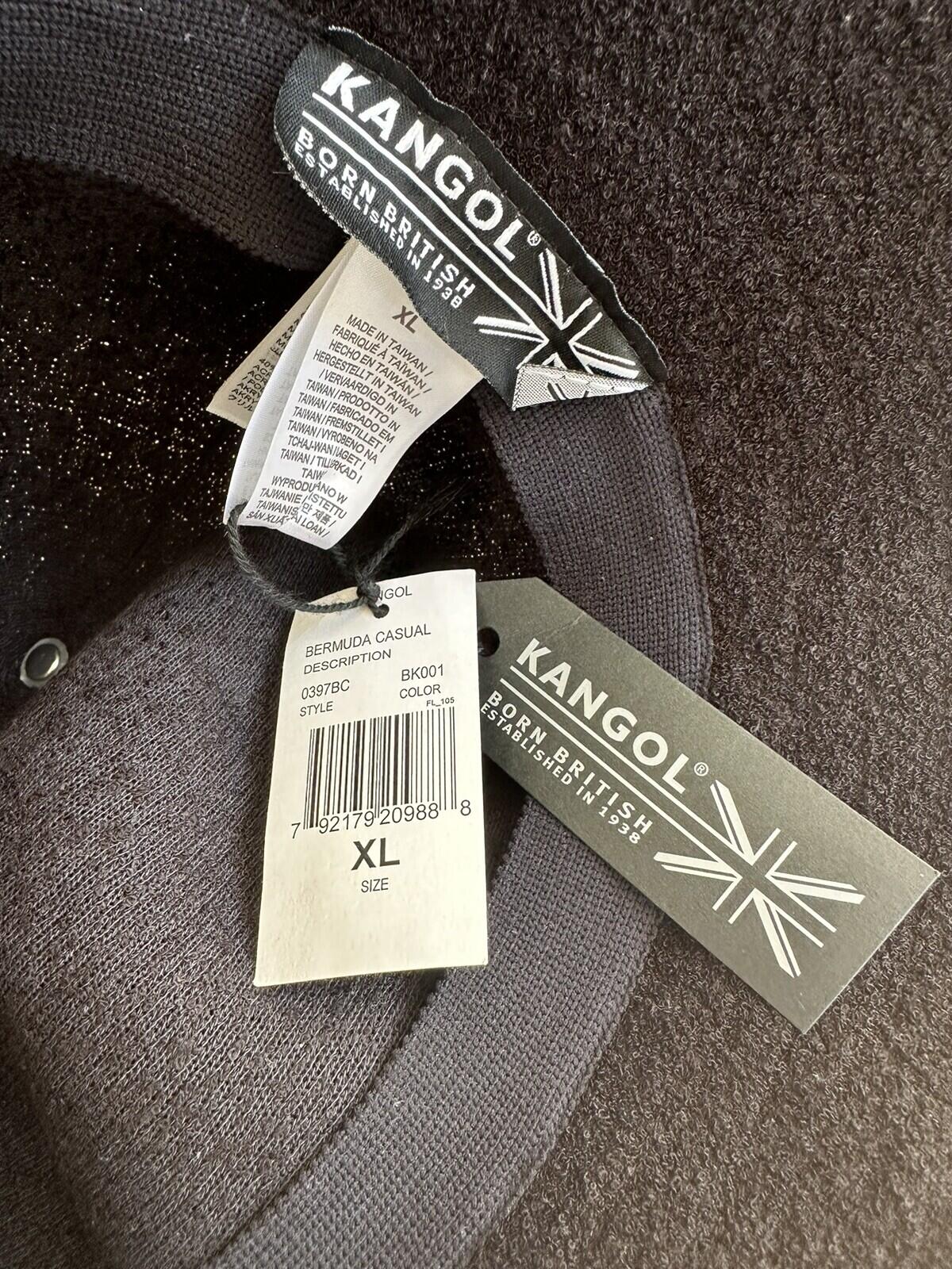 Kangol Bermuda Casual bucket hat Black Size XL