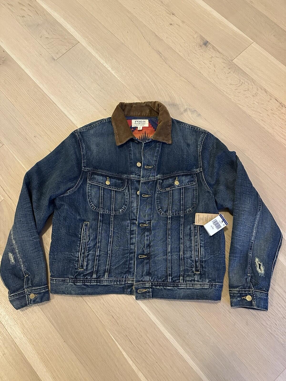 Ralph Lauren Polo Denim Aztec jacket men’s size XL *EXTREMELY RARE & DISCONTINUE