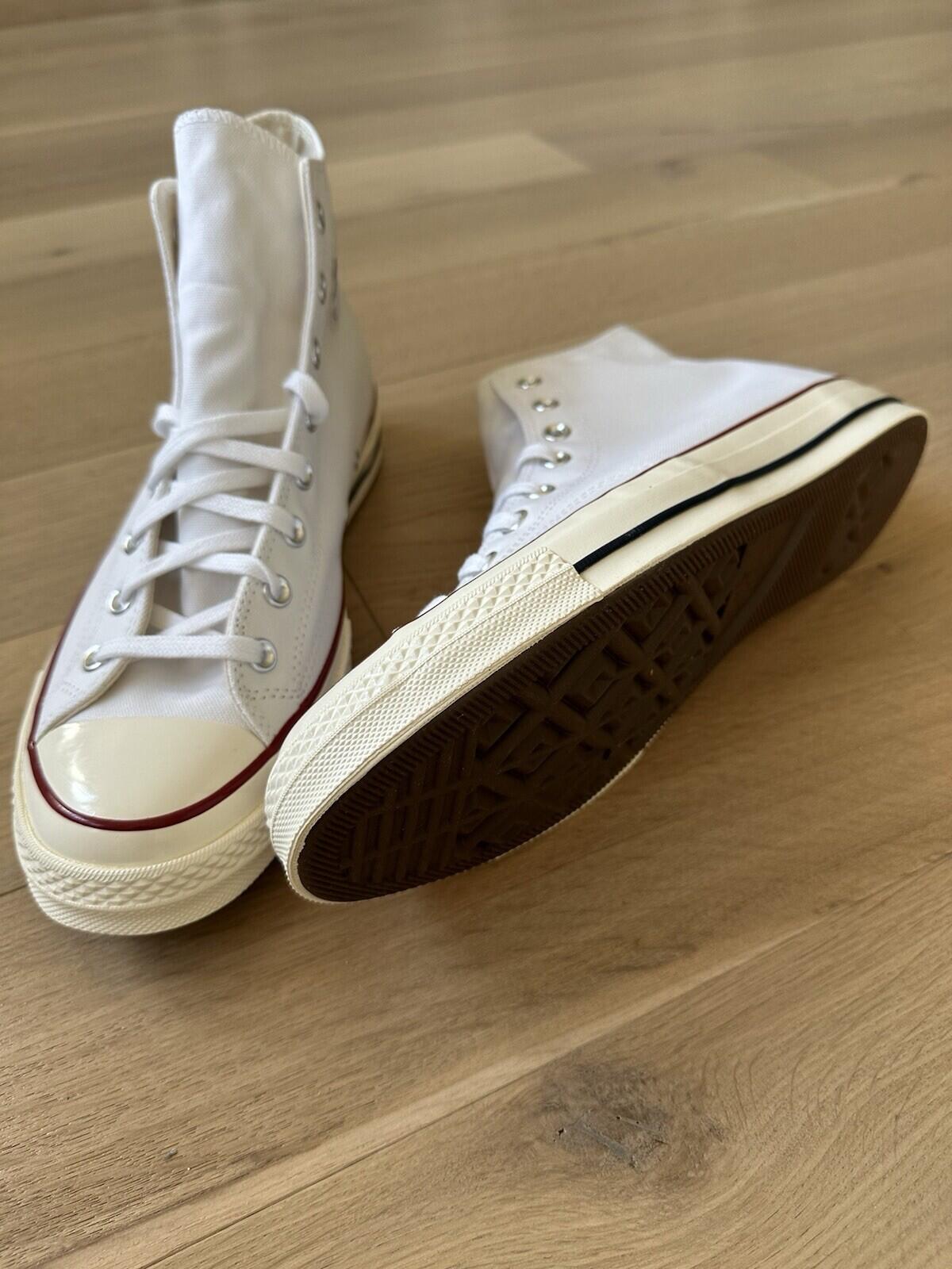 Converse Chuck 70 High Men’s Size 12 White Canvas BNIB