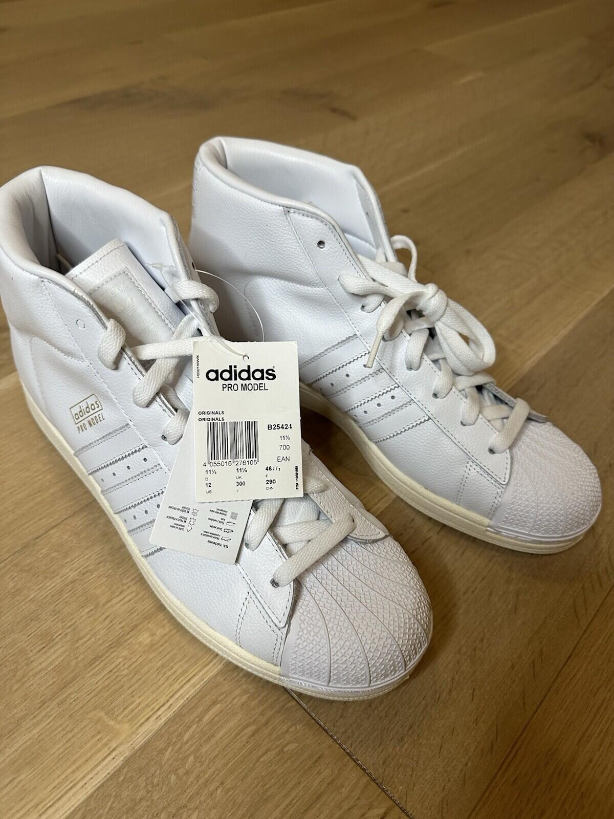 Adidas Pro model FTWWHITE/FTWWHITE/OWHITE Men’s Size 12
