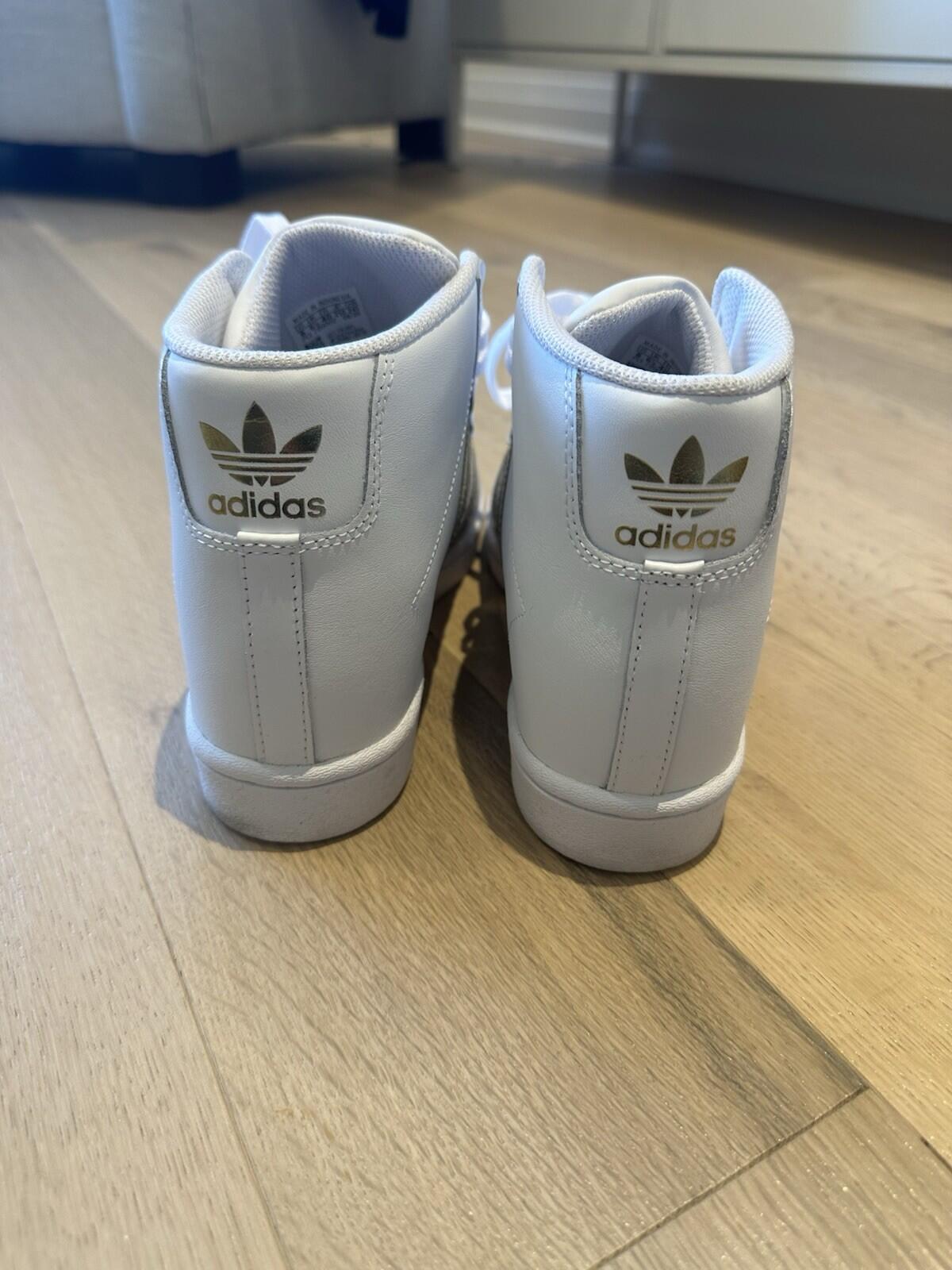 Adidas Superstar UP W Women’s Size 8 White & Gold