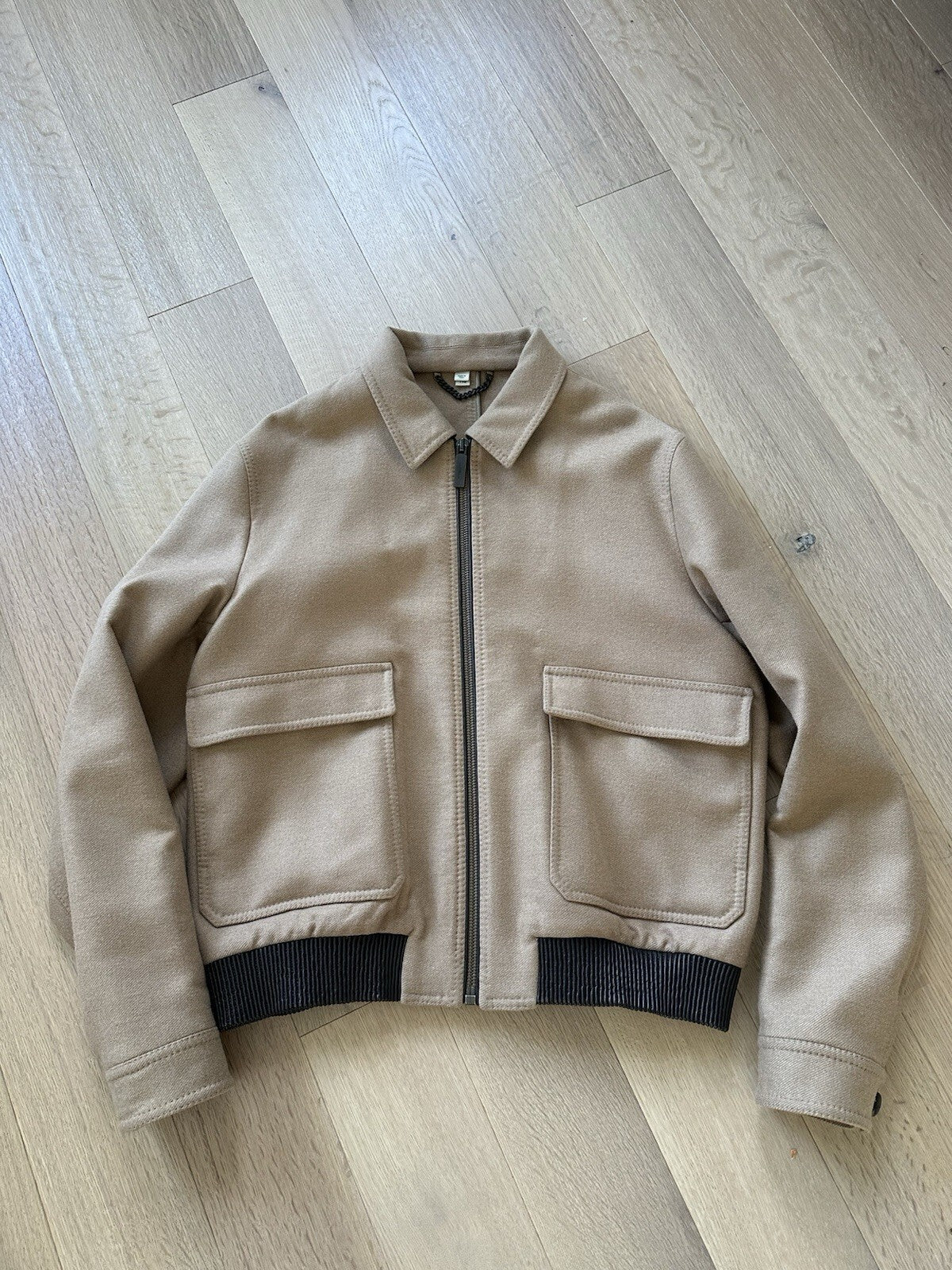 Burberry Wool & Cashmere Camel Men’s Jacket (XXL) /Pant (56)