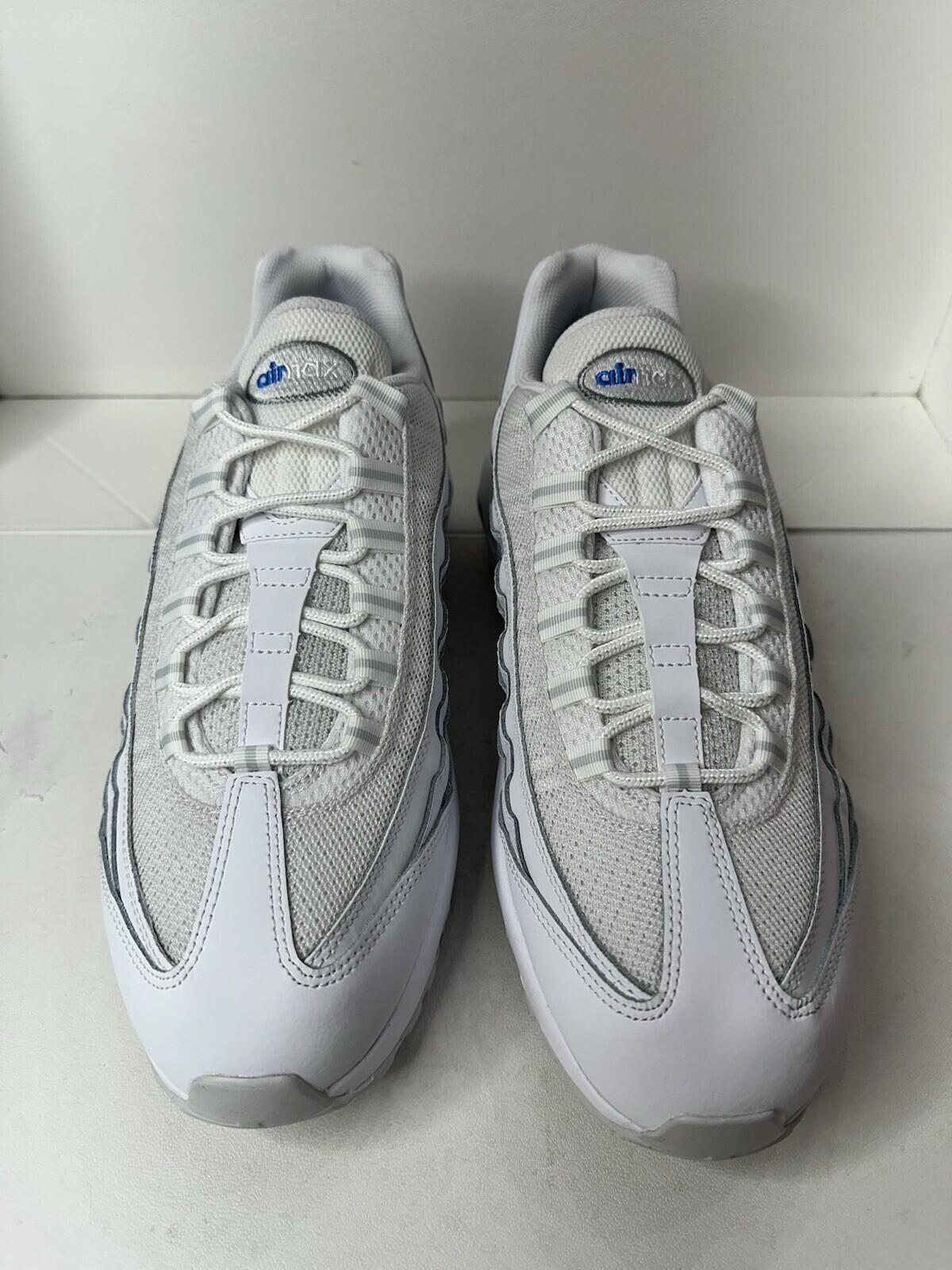 Nike Air Max 95 White/ Photo Blue Photon- Dust Men’s Size 14 BNIB