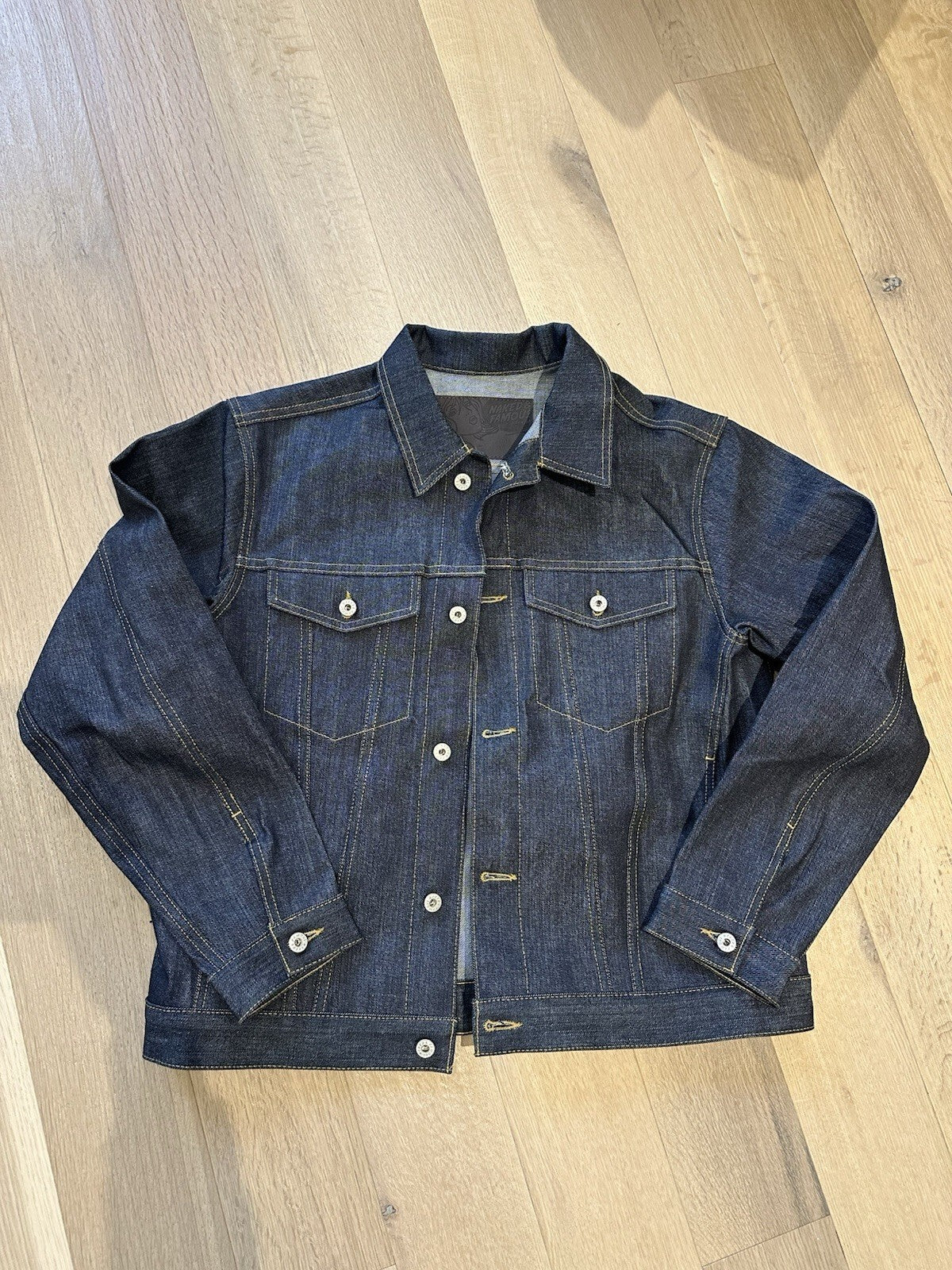 NAKED & FAMOUS  Left Hand Twill Selvedge Jacket - Men's XXL