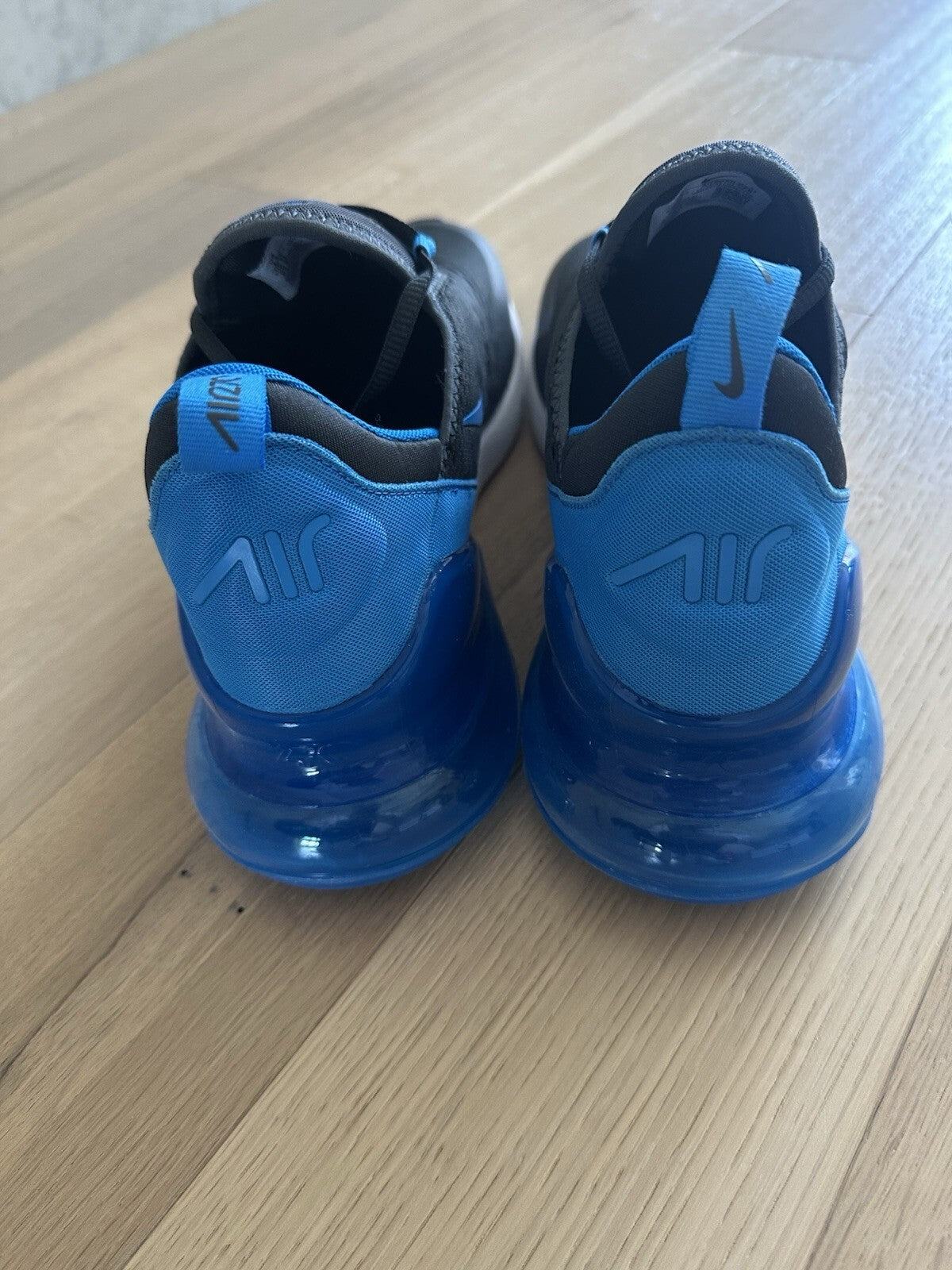Nike Air Max 270 Anthracite/ Photo Blue-Black Mens Size 13