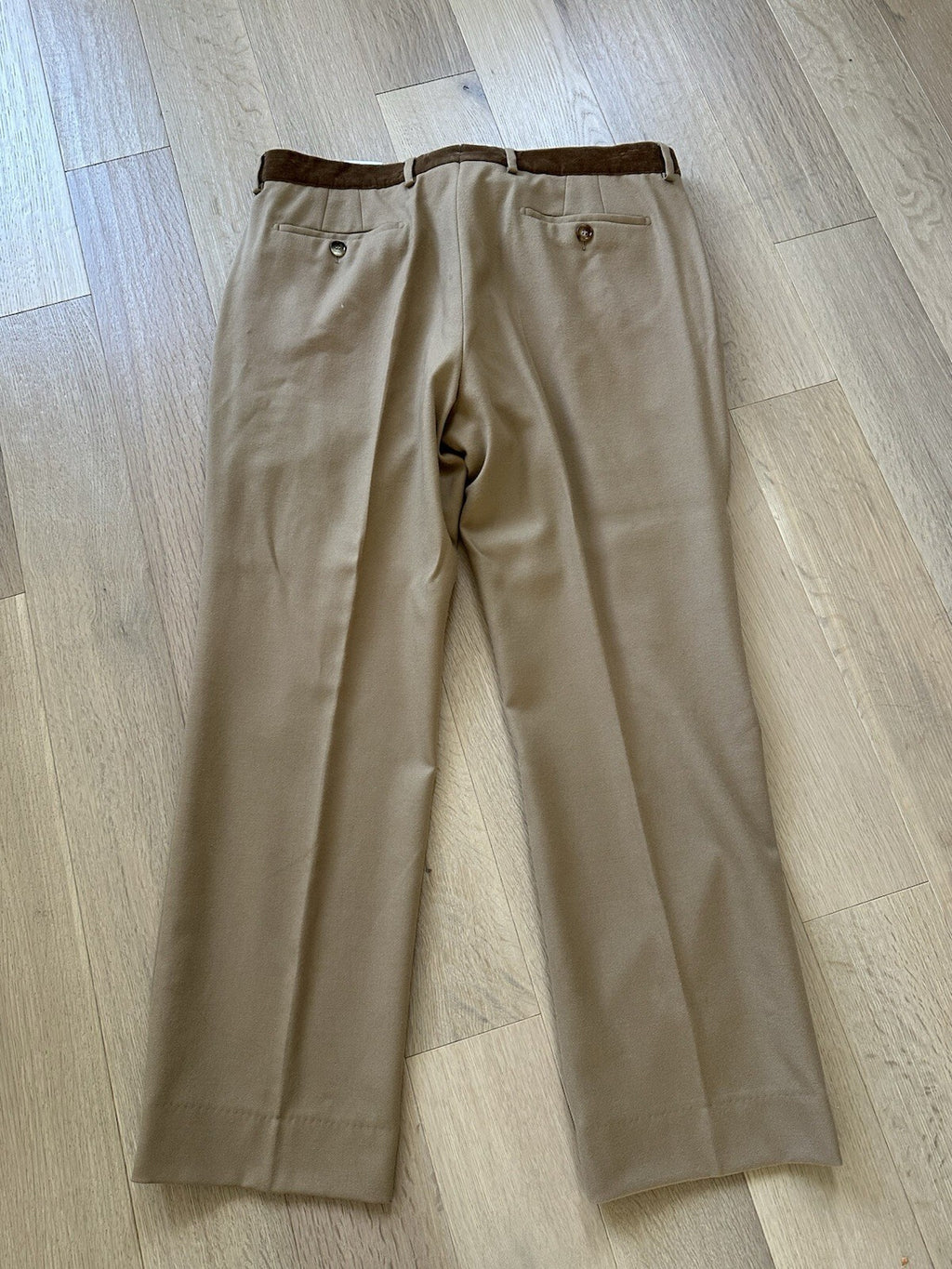 Burberry Wool & Cashmere Camel Men’s Jacket (XXL) /Pant (56)