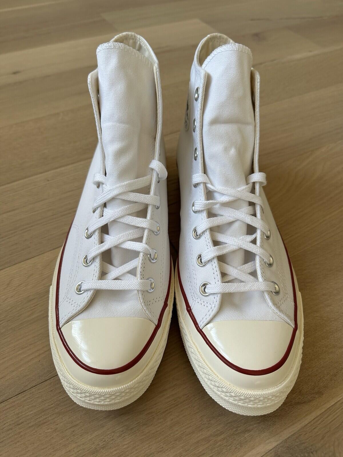 Converse Chuck 70 High Men’s Size 12 White Canvas BNIB