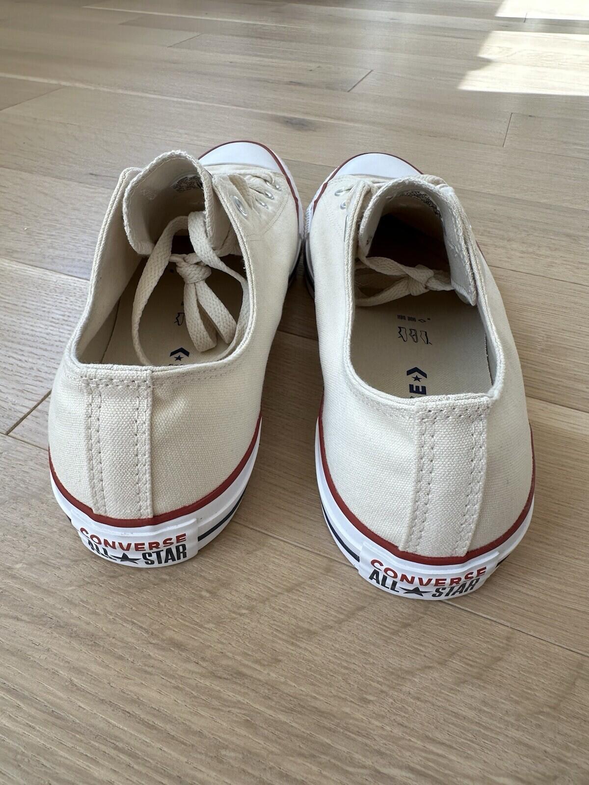 Converse All Star Low Natural Ivory Men’s Size 12 BNIB
