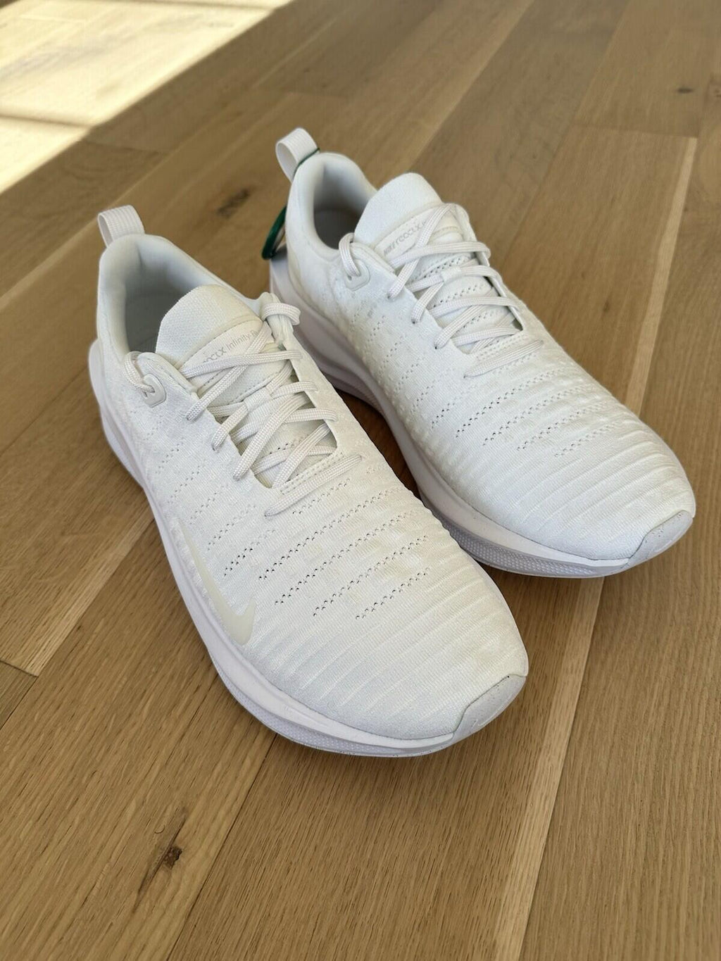 NIKE REACTX INFINITY RUN 4 Triple White Men’s Size 14 BNIB