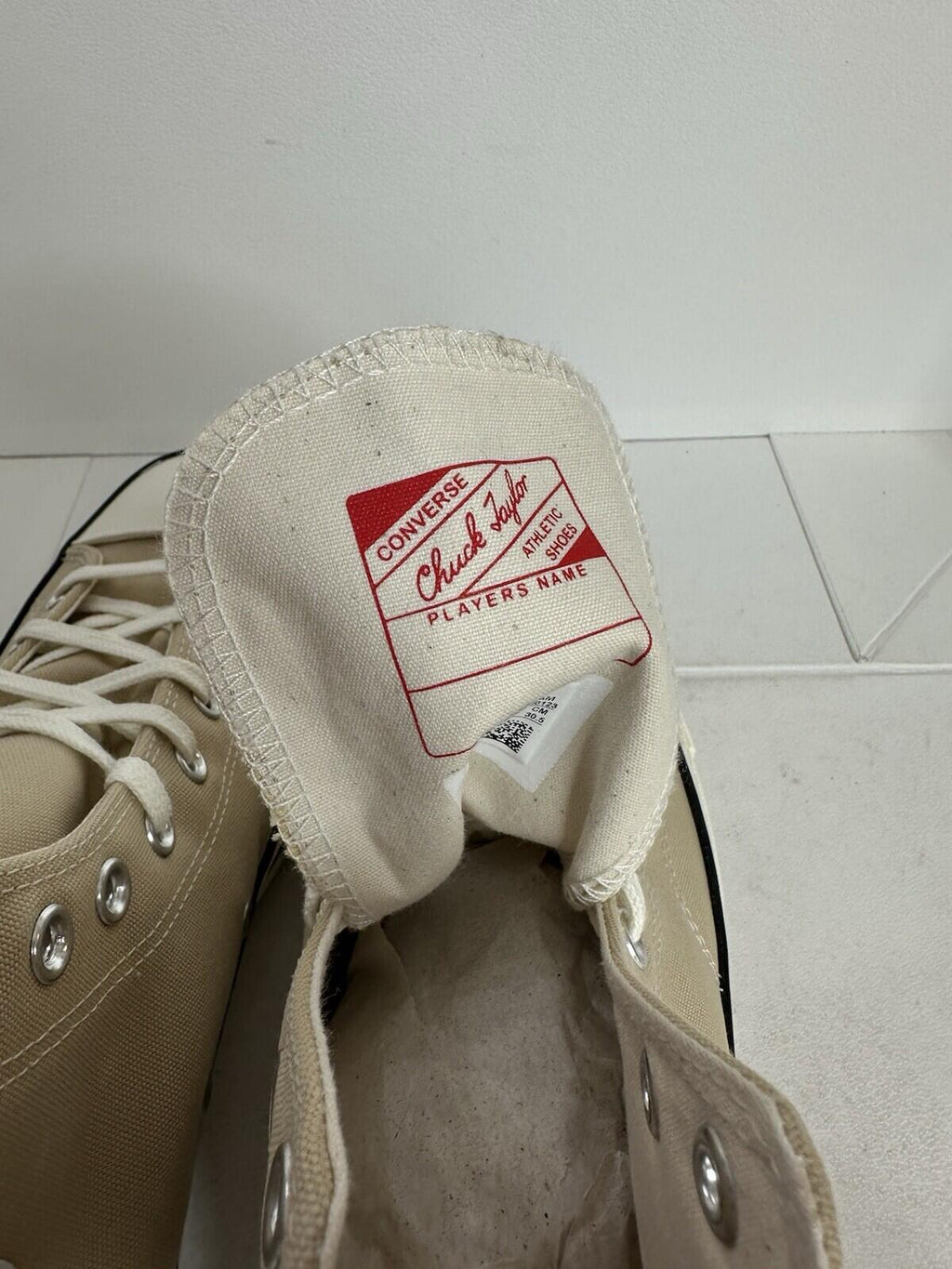 Converse CHUCK 70 Hi OAT MILK/EGRET/BLACK Men’s Size 12