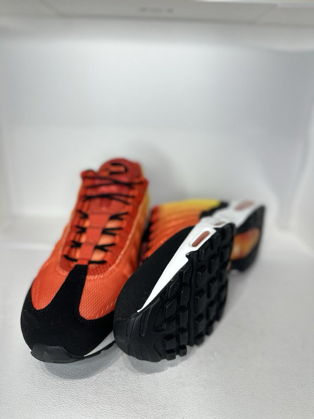 Nike Air Max 95 EM Sunset Pack Torch Orange/yellow/black Men’s Shoes Size 13