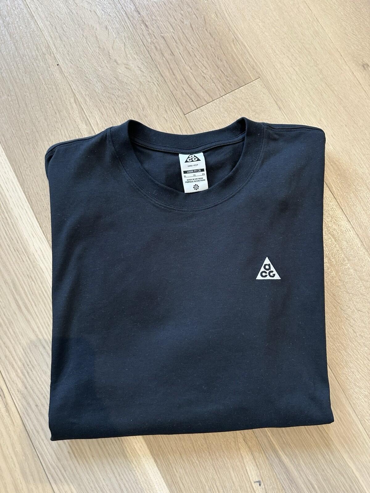 Nike ACG Loose Fit Tshirt Black Mens XL