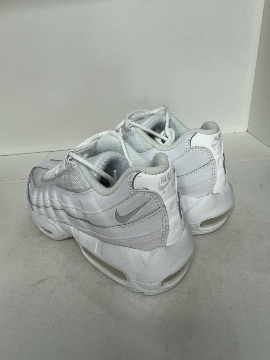 Nike Air Max 95 ‘Triple White’ Size 5Y
