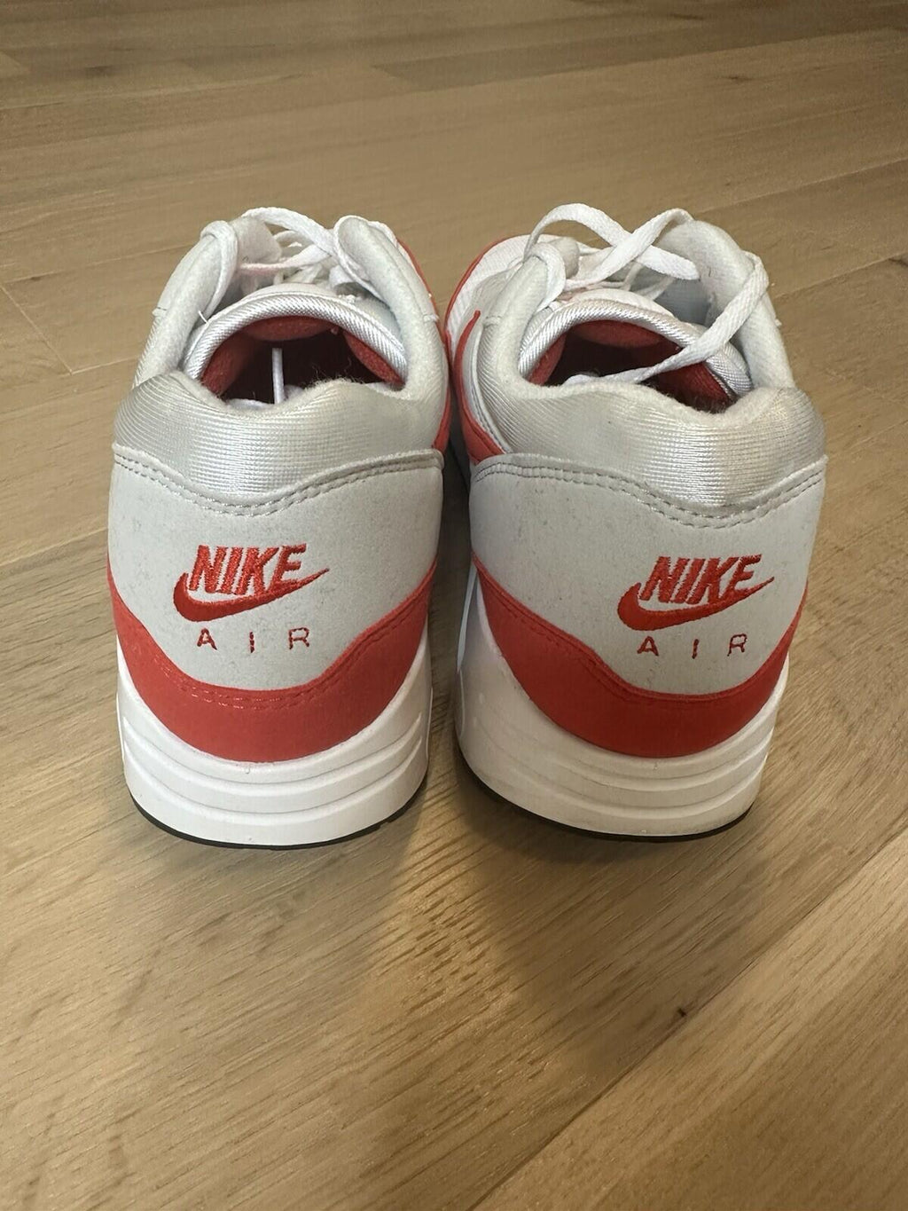 Nike Air Max 90 Big Bubble White & University Red Men’s 13
