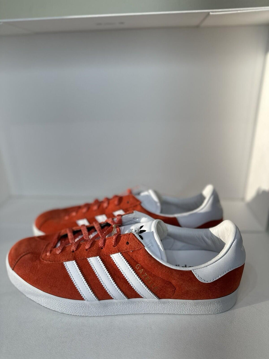 Adidas Gazelle Red/white Men’s Shoes Size 13