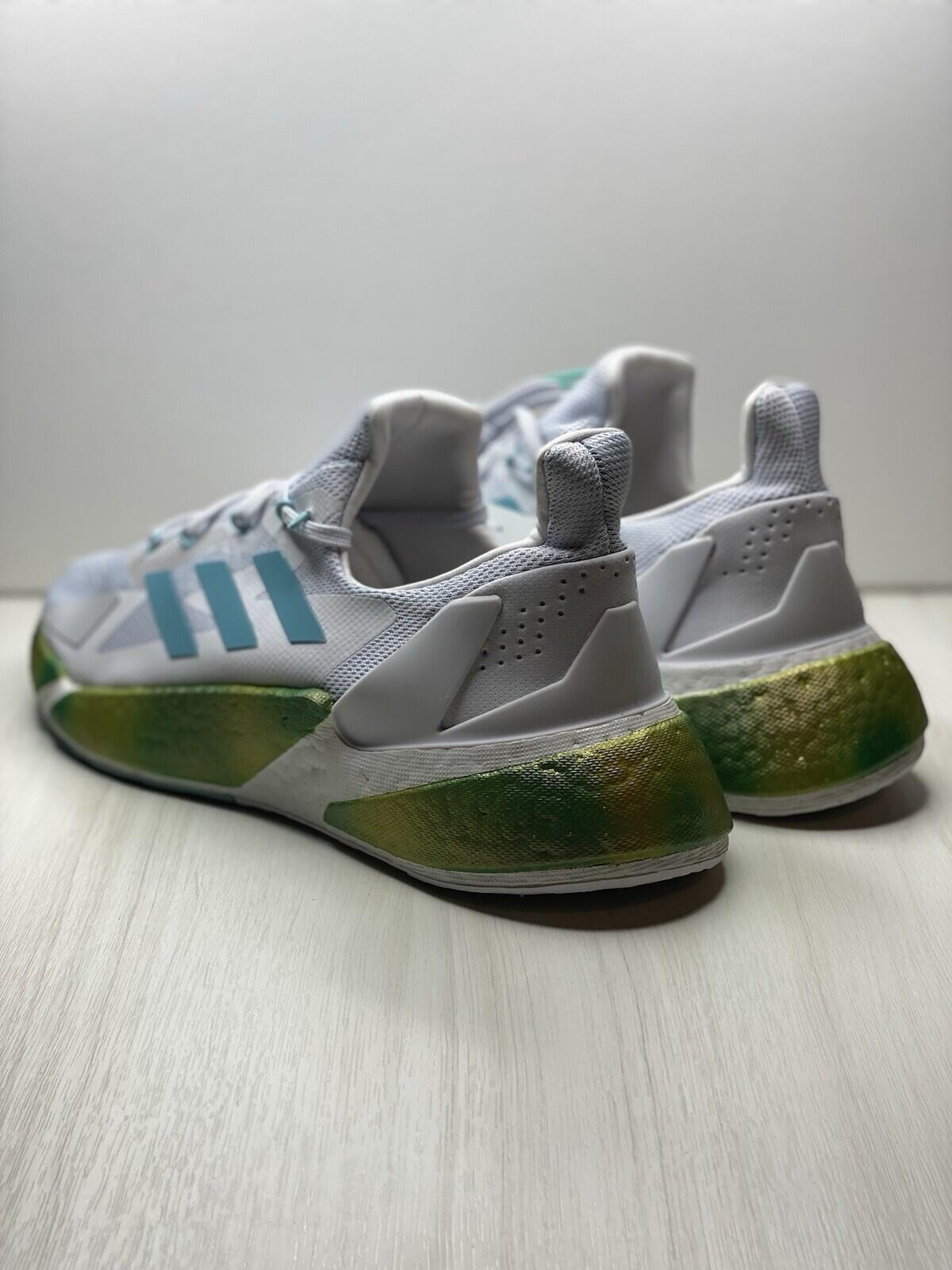 Adidas Men's X9000L4 Boost Running Shoes White / Grey / Blue Spirit Mens Size 13