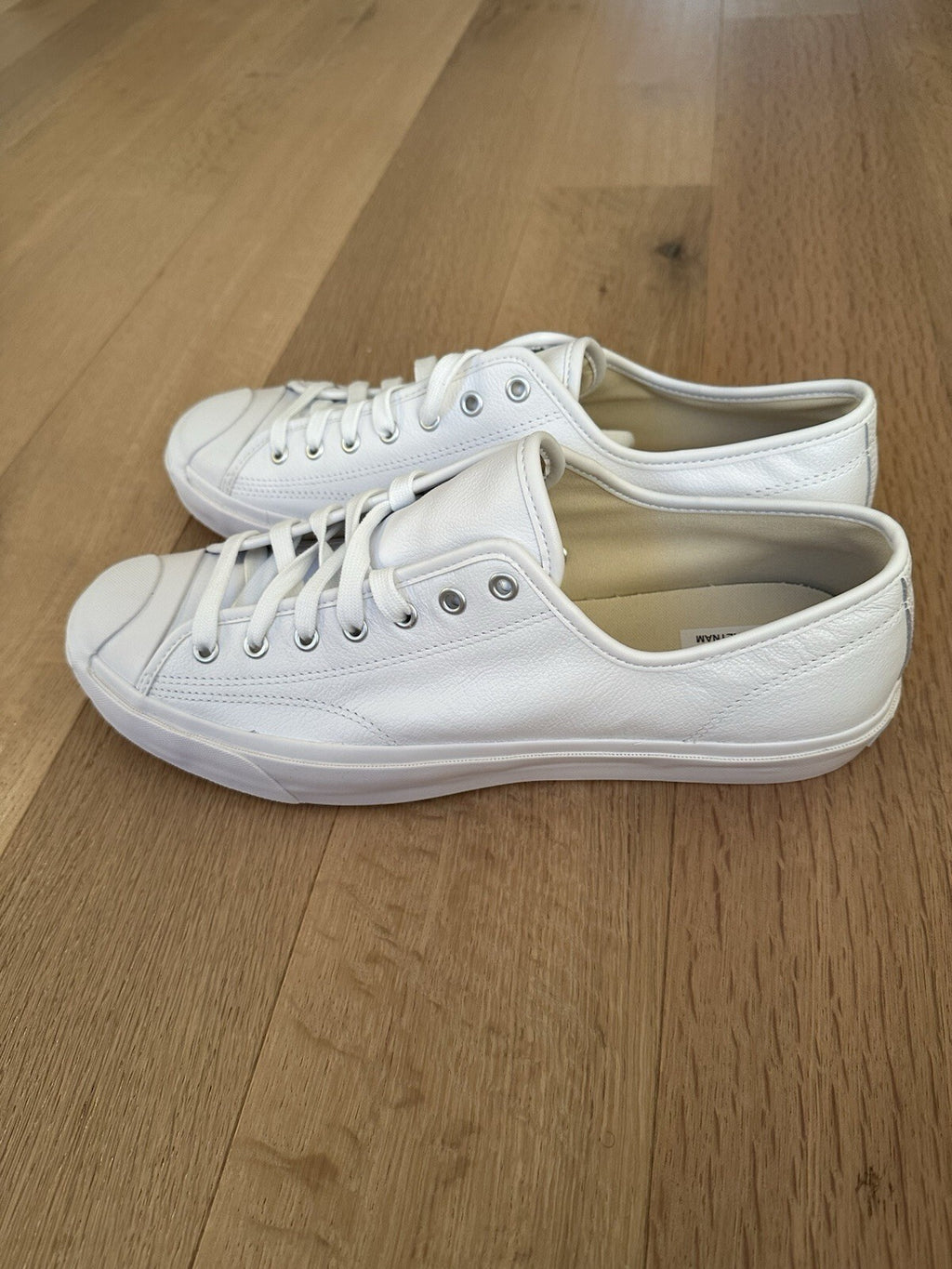 CONVERSE Jack Purcells Men’s Size 13 White Leather