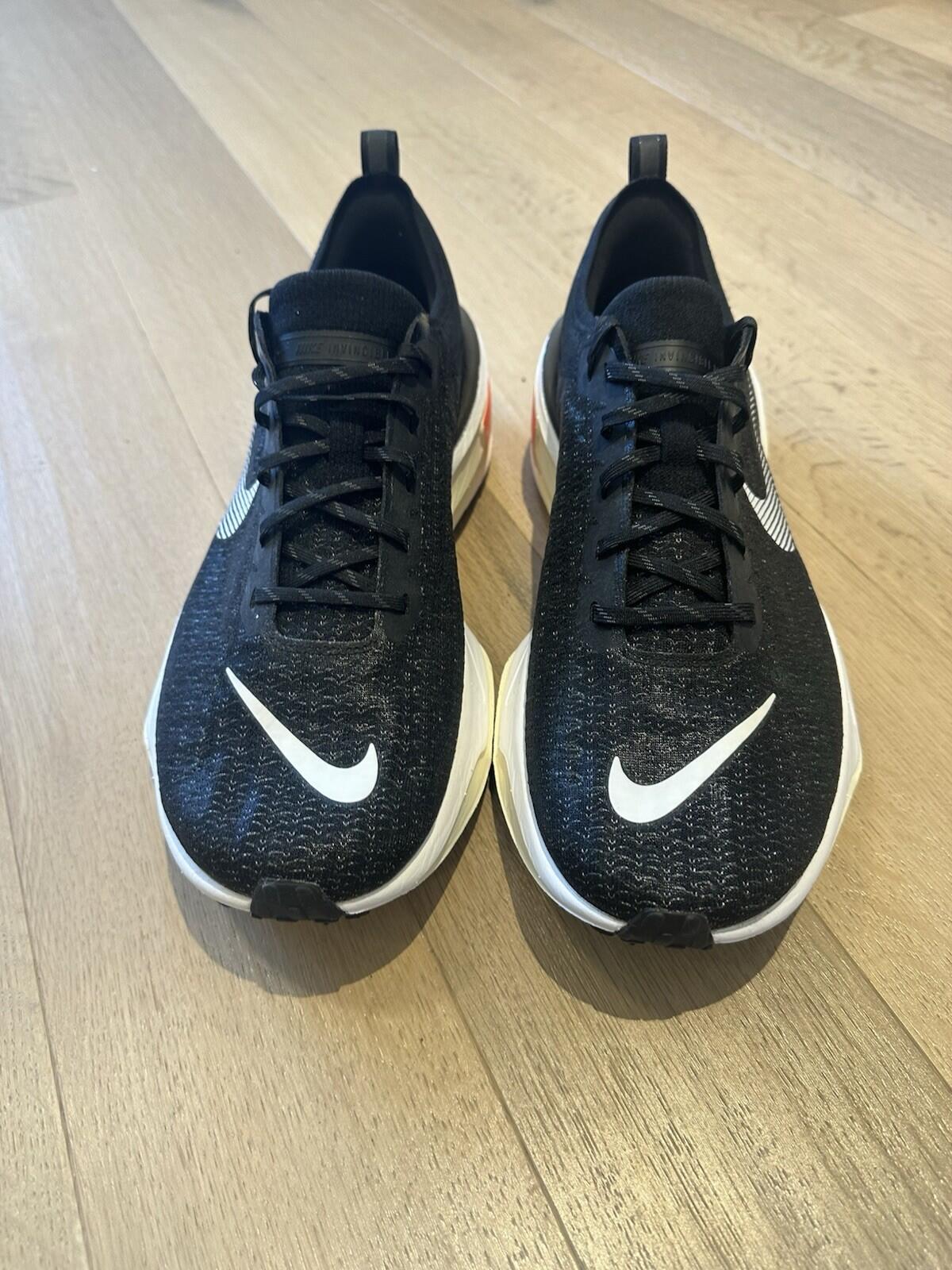 Nike Invincible Run 3 Black & White Men’s Size 14