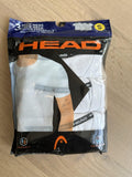 Head 3-Pack Men’s Crew Neck T-Shirt White Men’s Size S