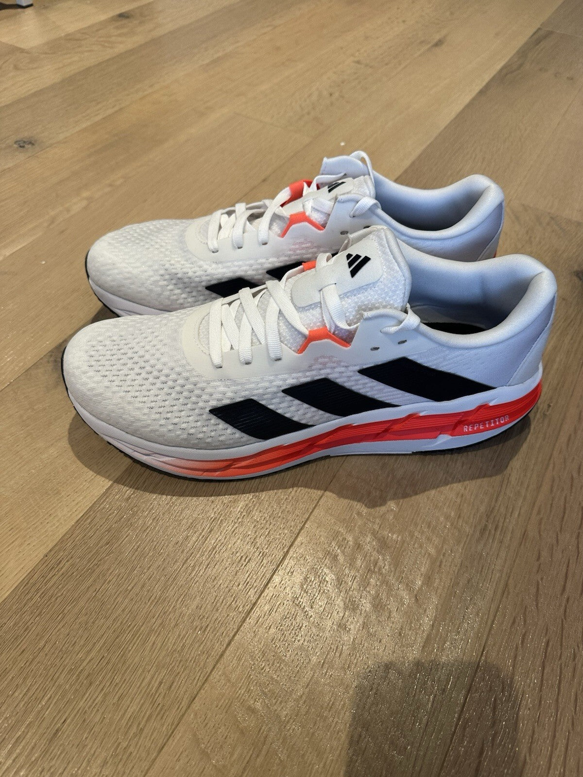 Adidas Adistar Men’s Size 13 White/ Black/red