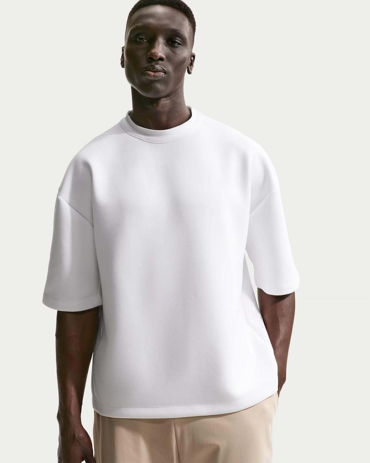 Nike 24.7 ImpossiblySoft Men's Dri-FIT Short-Sleeve Top Mens XL White