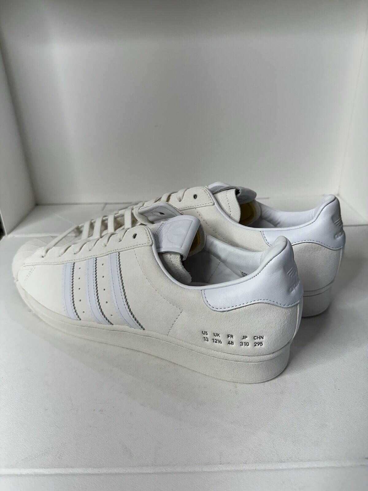 Adidas Superstar ‘size Tag - Off White’ Men’s Size 13 BNIB