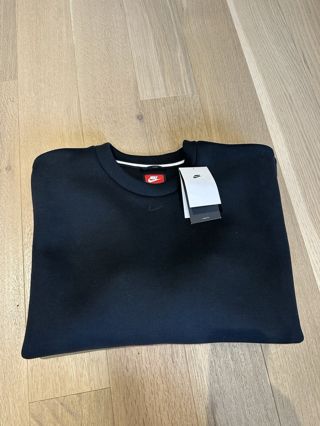 Nike Loose Fit Crewneck Sweatshirt Mens XL Black