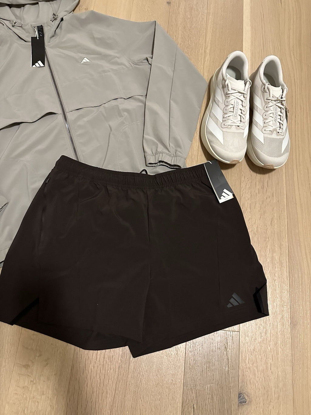 ADIDAS ‘The Earth’ 🌍 EVO PACK Men’s Size 14 Shoes, XL Jacket & XL 5”Shorts