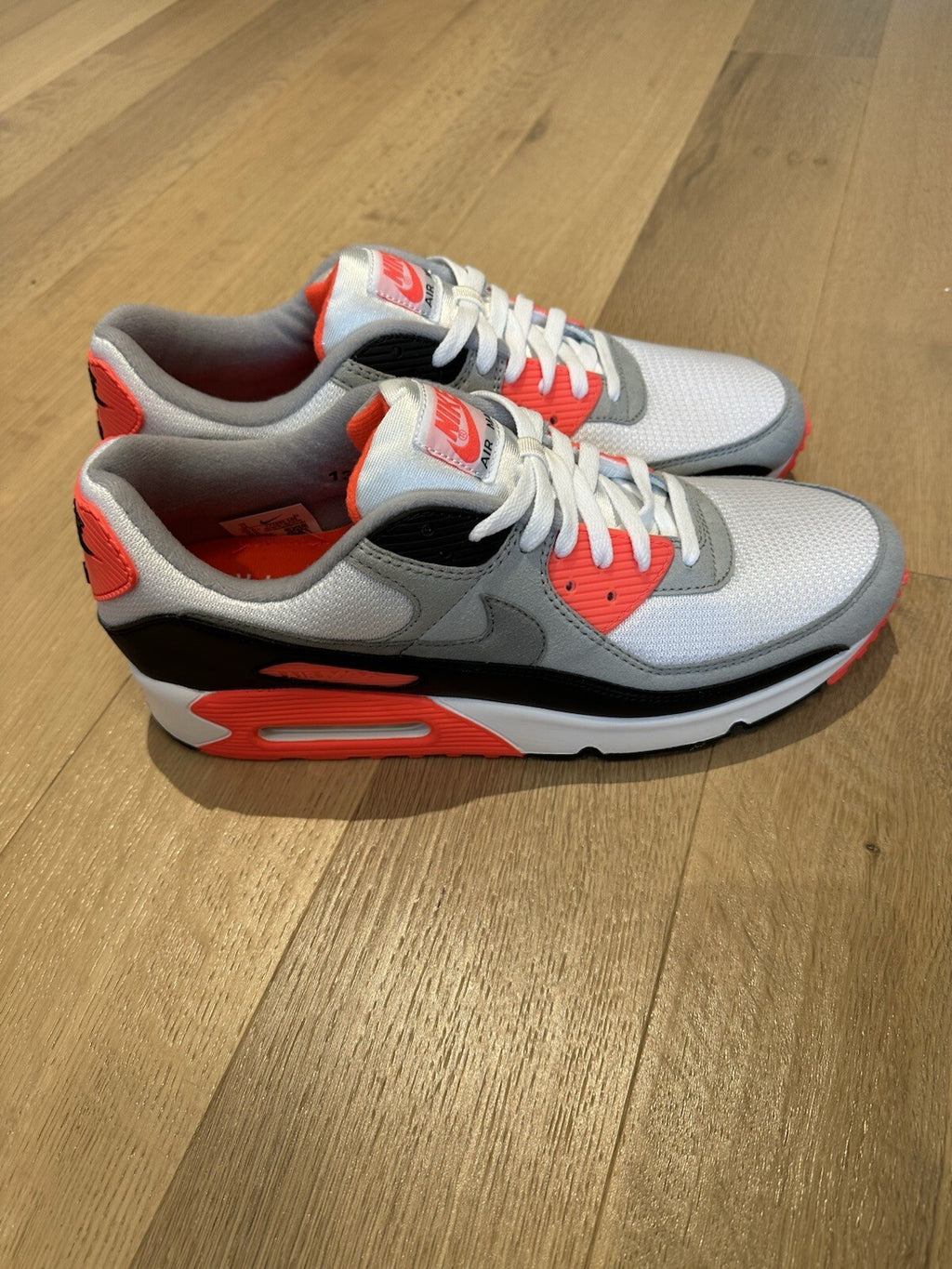 Nike Air Max III “90 Infrared” Men’s Size 13 White/Black-Cool Grey