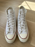 Converse All Star Canvas Chuck Taylor Hi Canvas White Men’s Size 12