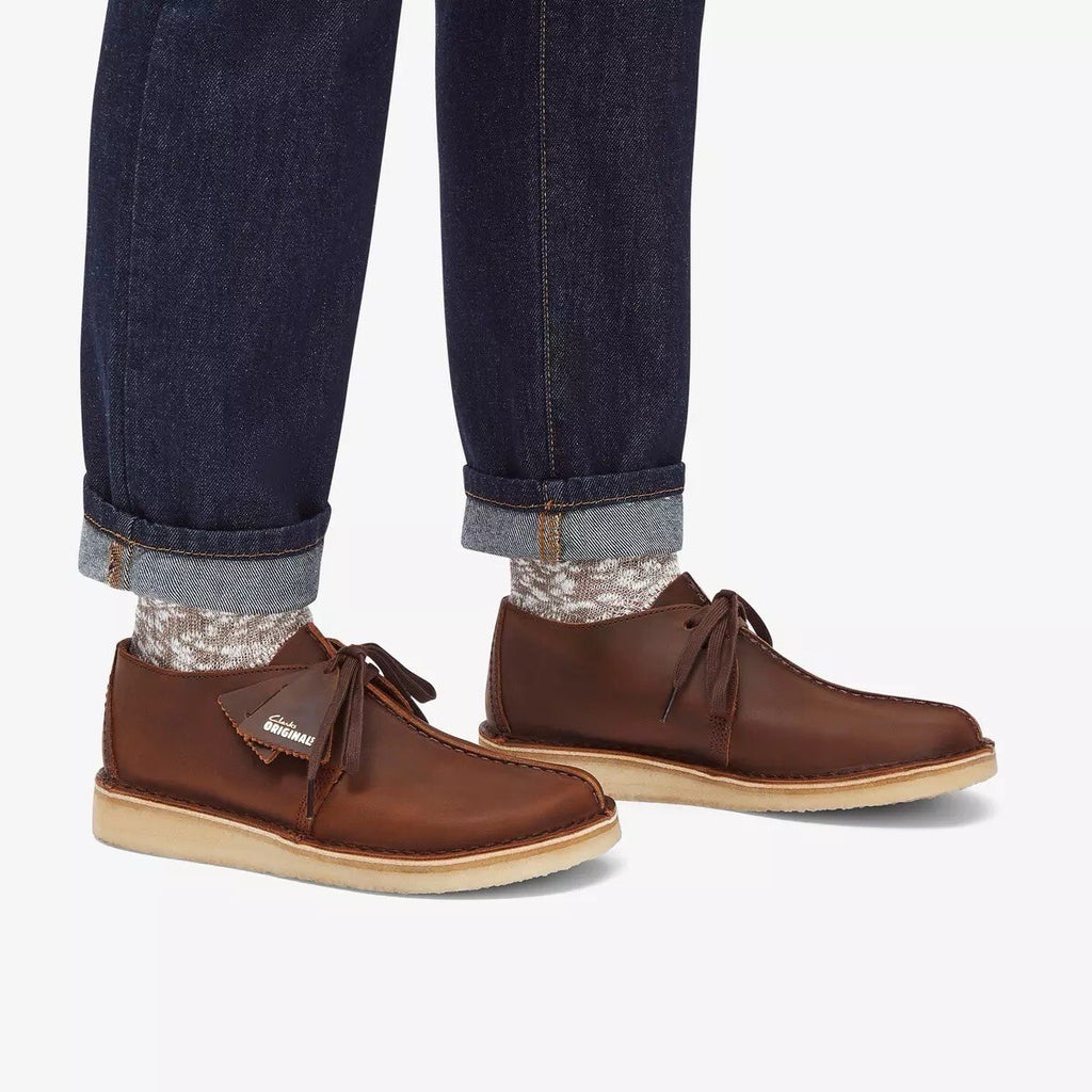 Clark’s Original Desert Trek Brown Beeswax Men’s Size 13 BNIB