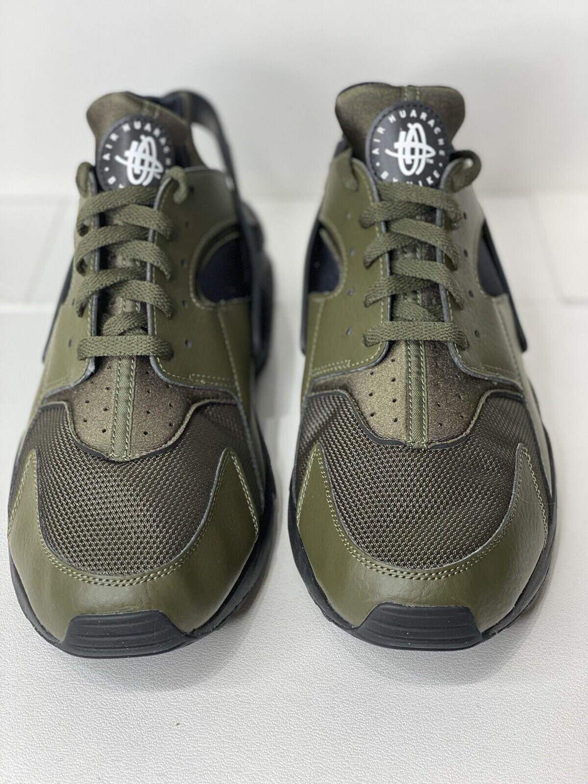 Nike Air huarache Premium Olive/ Cargo Khaki Men’s Size 14