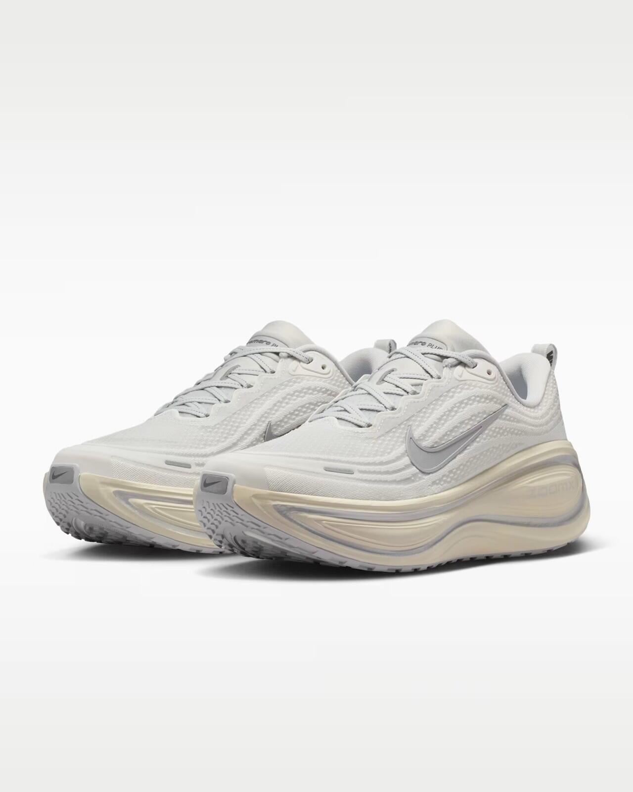 Nike Vomero Plus Men's 14 Platinum Tint/Grey Fog/Iron Grey/Reflect Silver