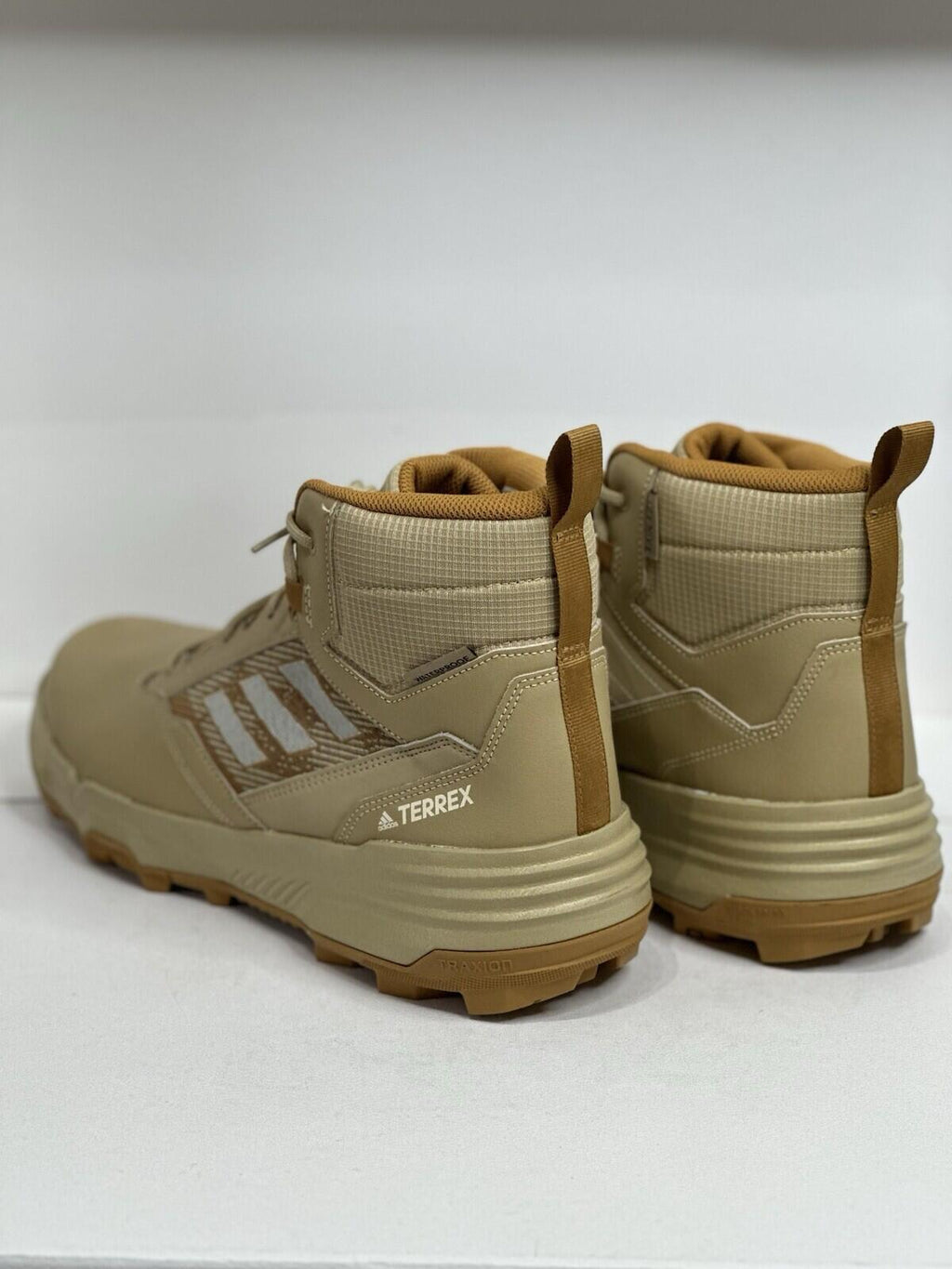 Adidas Terrax Unity Leather Mid Rain.RDY “beige Tone Mesa” Men’s Size 13