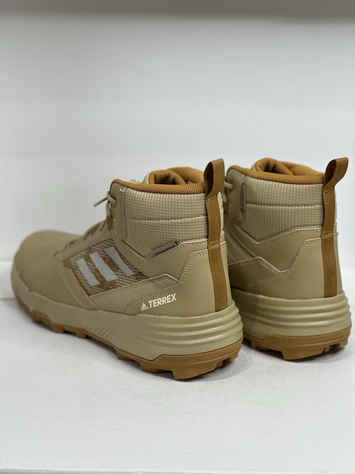 Adidas Terrax Unity Leather Mid Rain.RDY “beige Tone Mesa” Men’s Size 13