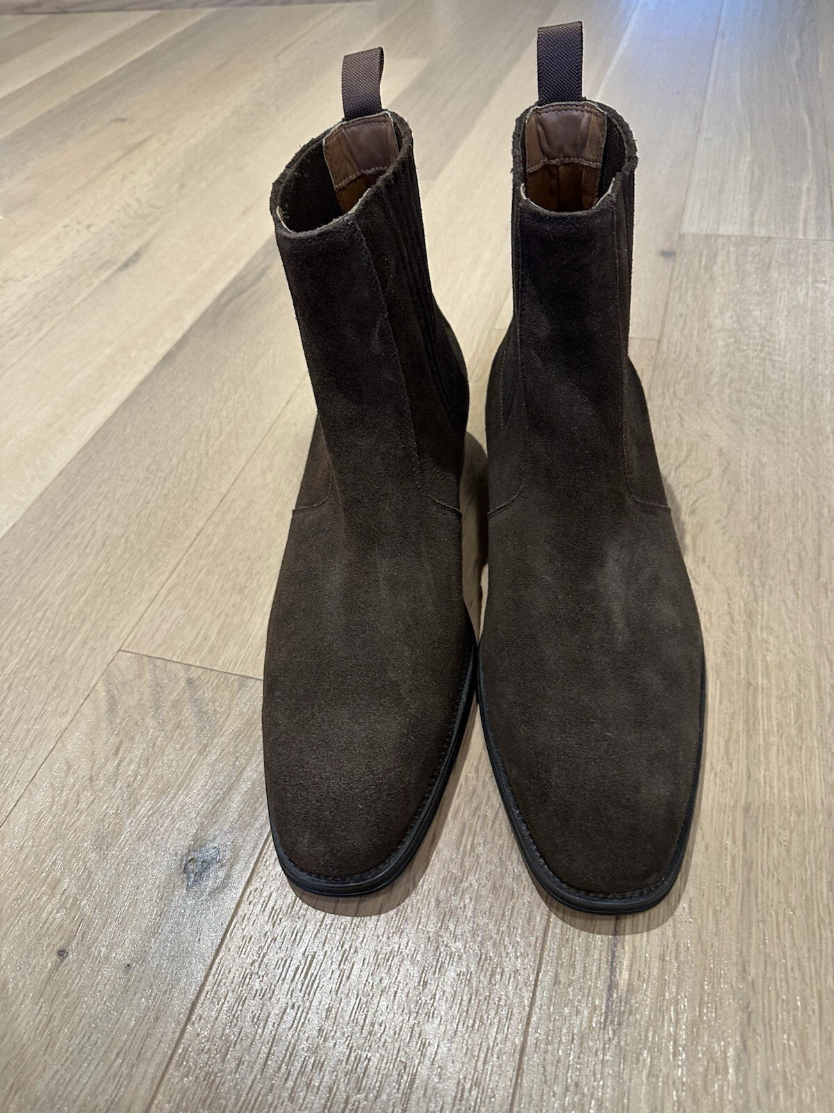 Steve Madden Brown Suede Chelsea Boots Men’s Size 13