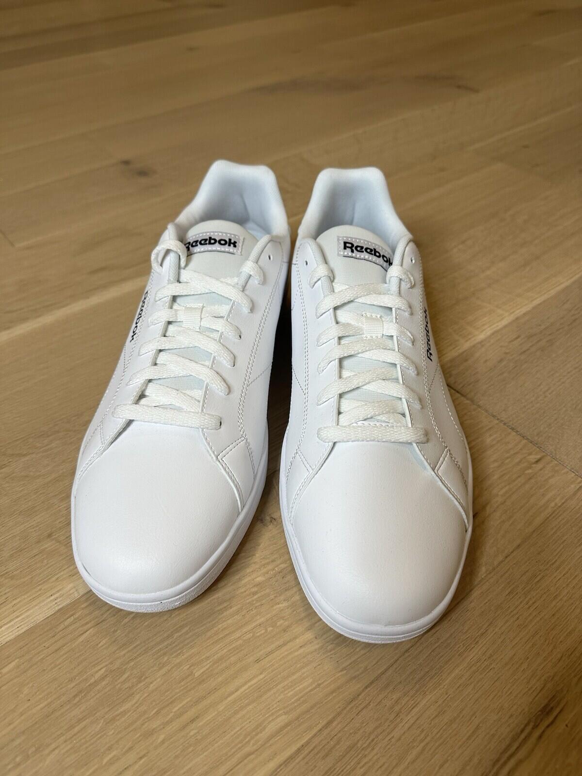 REEBOK ROYAL COMPLETE CLN UNISEX WHITE/CONAVYWHITE Men’s Size 13